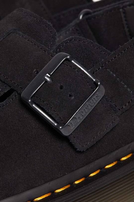 Încălțăminte Dr. Martens sandale din piele intoarsa Jorge II DM31563001 negru