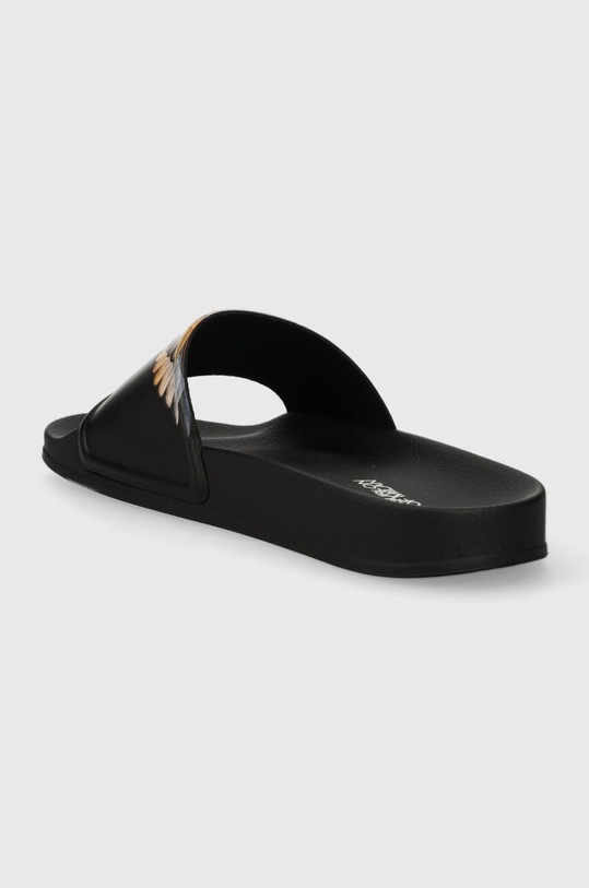 Încălțăminte Marcelo Burlon papuci Icon Wings Sliders CMIC001S24PLA0011026 negru