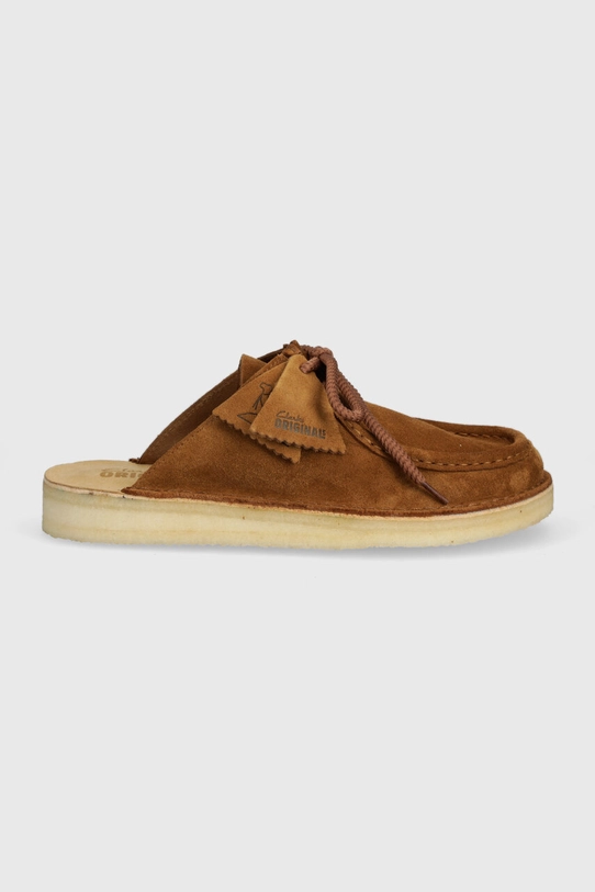 Semišové šľapky Clarks Originals DSRT Nomad Mule 26175863 hnedá SS24