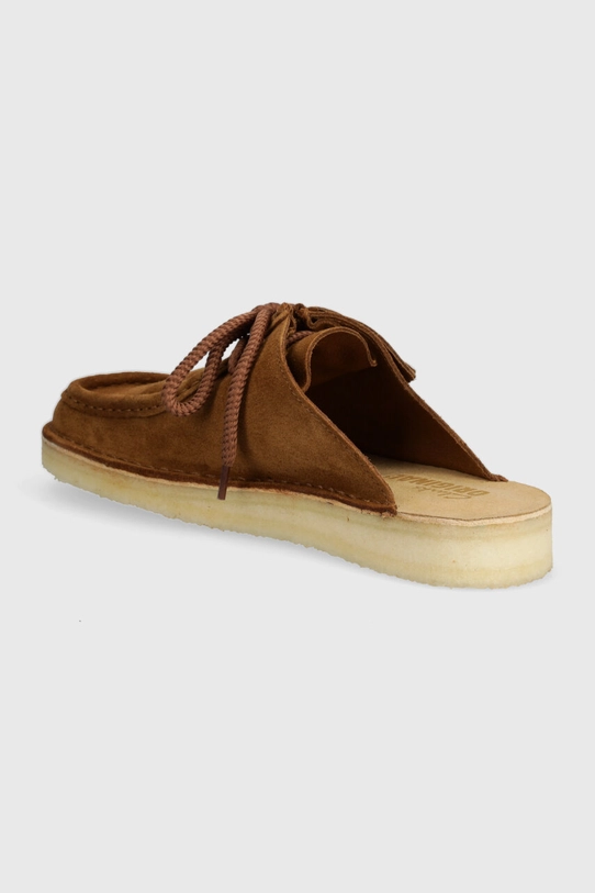 Obuv Semišové šľapky Clarks Originals DSRT Nomad Mule 26175863 hnedá