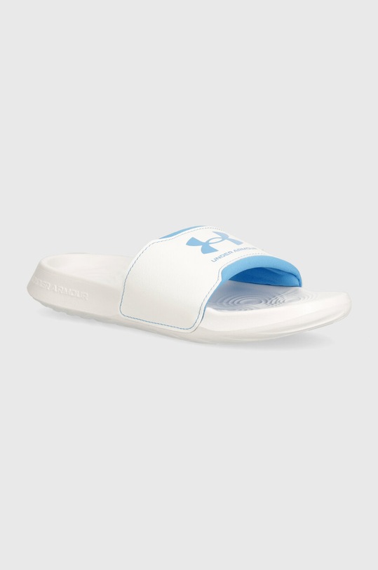 Under Armour papuci Ignite Select sintetic alb 3027219