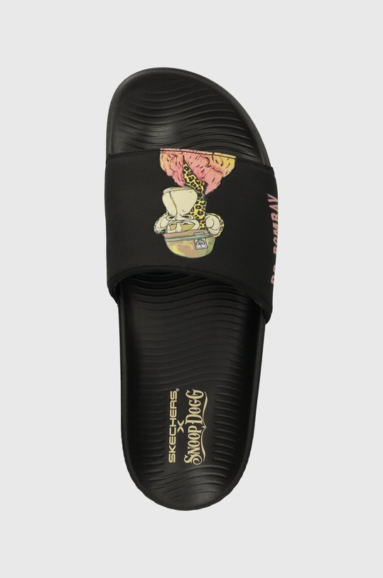 Skechers klapki SKECHERS X SNOOP DOGG czarny 251015