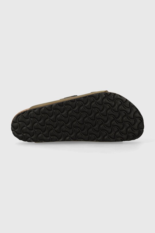 Шльопанці з нубуку Birkenstock Arizona 1027022 зелений