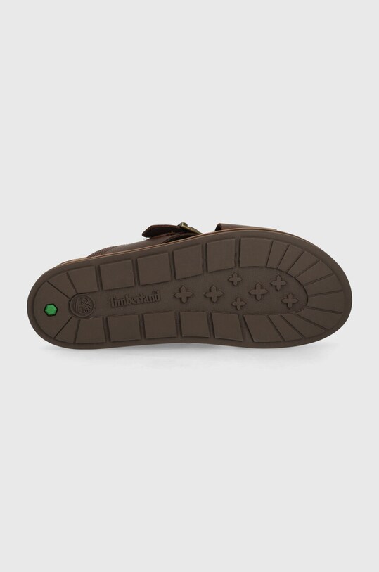 Шкіряні шльопанці Timberland Amalfi Vibes TB0A41A1V131 коричневий