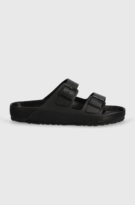 Шкіряні шльопанці Birkenstock Arizona 1026824 чорний SS24