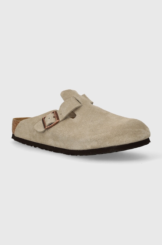 Παντόφλες σουέτ Birkenstock Boston