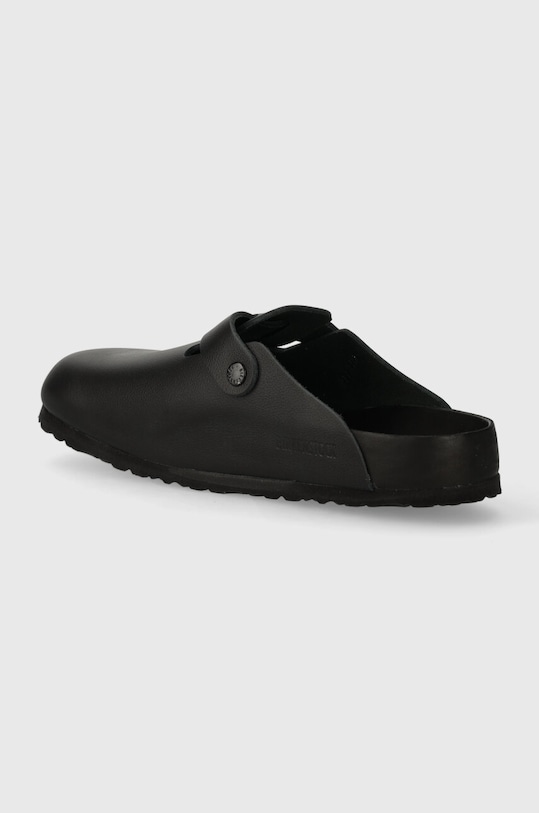Obuwie Birkenstock klapki skórzane Boston 1026813 czarny