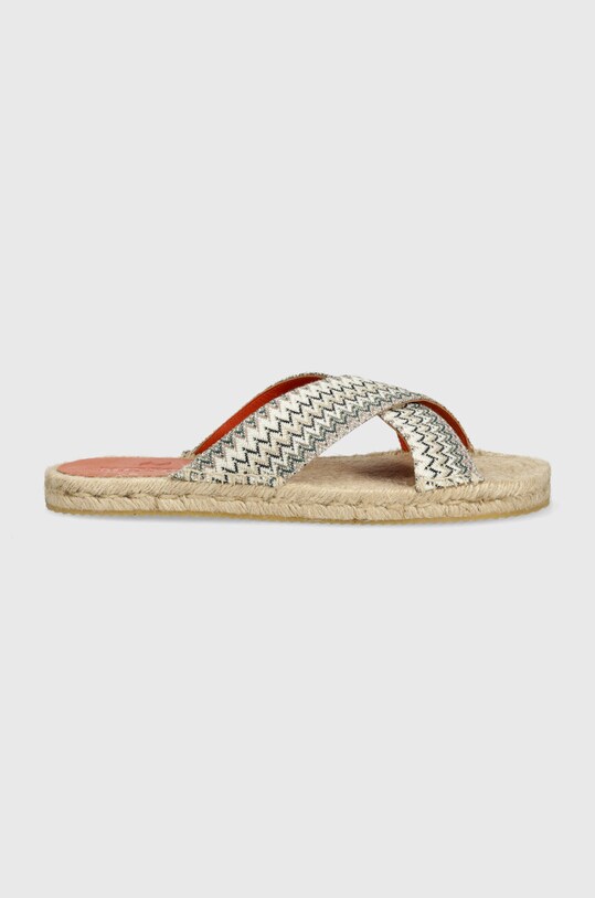 Шлепанцы Missoni Naxos M27.003 бежевый SS24