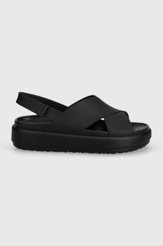 Σανδάλια Crocs Brooklyn Luxe Strap 209407.060 μαύρο SS24