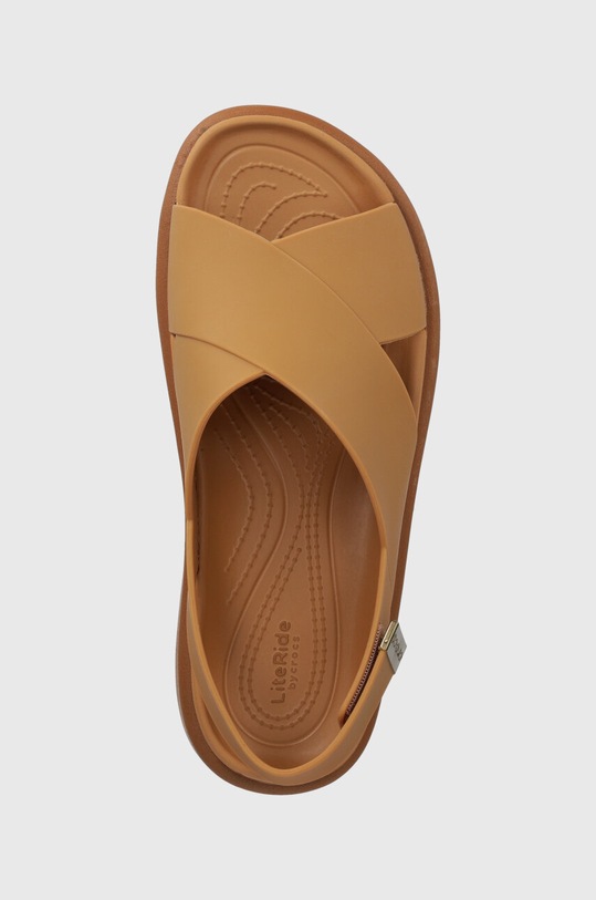 Σανδάλια Crocs Brooklyn Luxe Strap μπεζ 209407.2U3