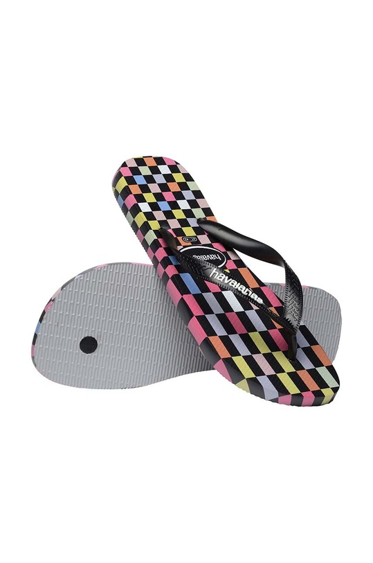 Havaianas japonki TOP CHECK 4148764.4366 czarny