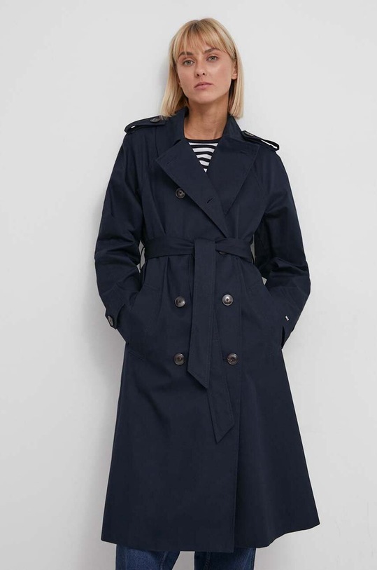 Tommy Hilfiger trencz WW0WW40482 granatowy SS24