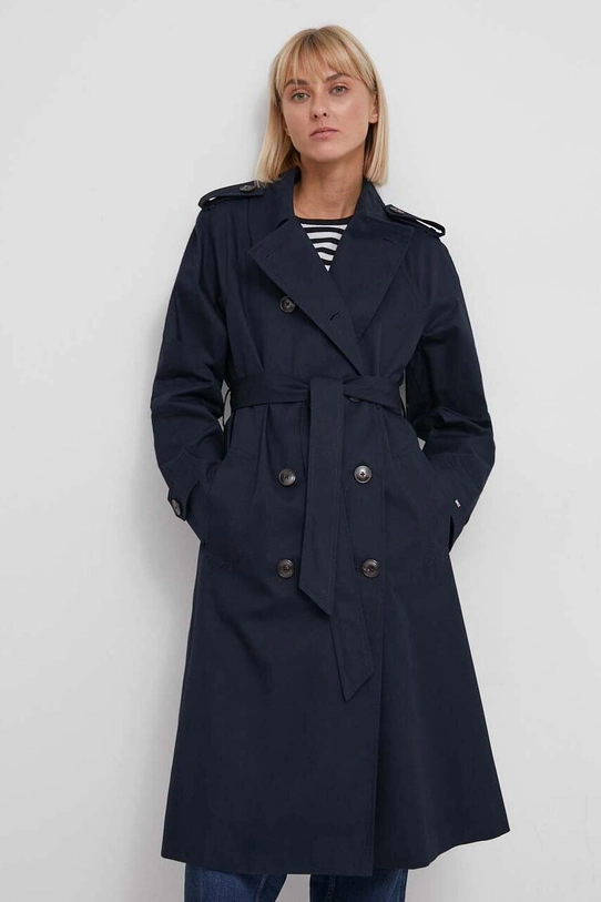 Tommy Hilfiger trench WW0WW40482 blu navy SS24