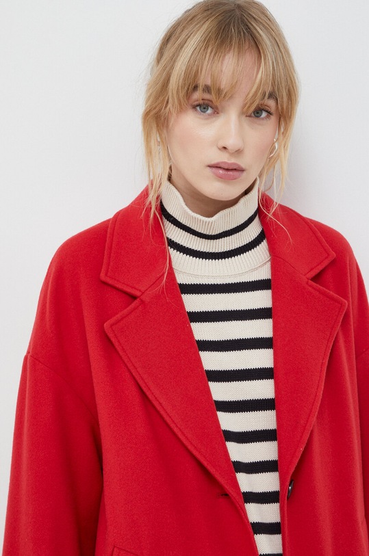 Vuneni kaput Marc O'Polo 400017471005 crvena