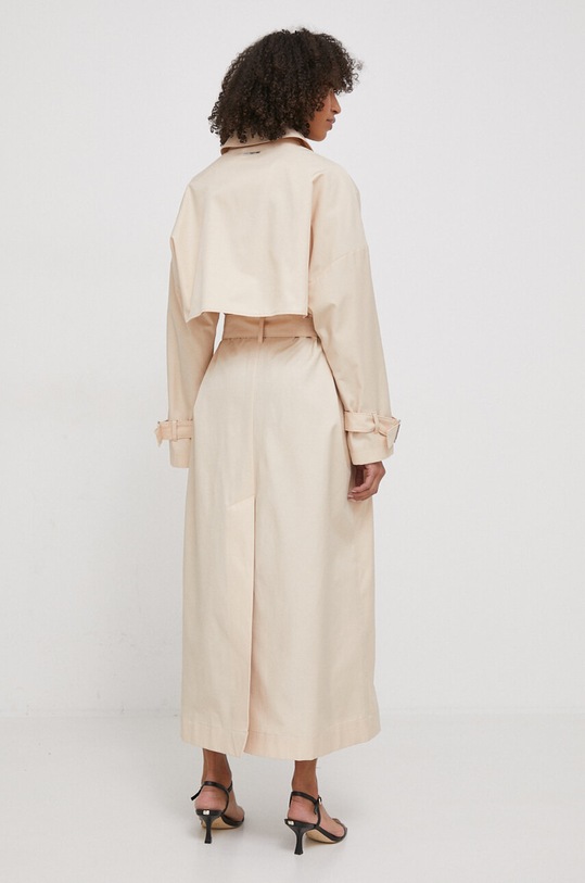 Odzież Calvin Klein trencz K20K206319 beżowy