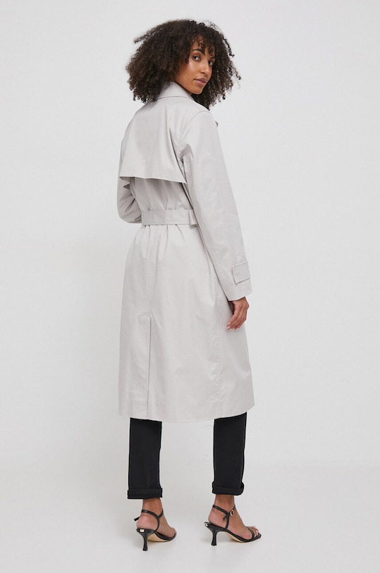 Oblečenie Trenčkot Calvin Klein K20K206320 sivá