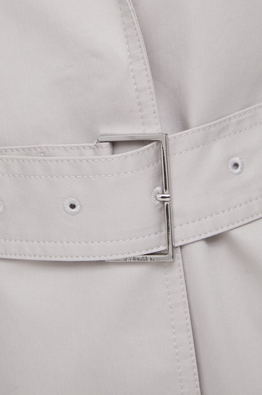 Trenčkot Calvin Klein K20K206320 sivá