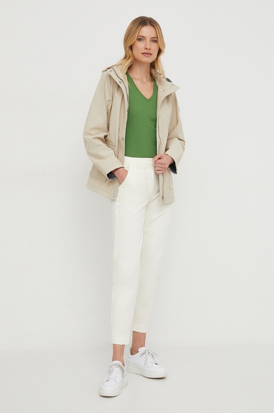 Lauren Ralph Lauren kurtka 297936845 beżowy SS24