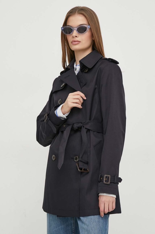Lauren Ralph Lauren płaszcz nieocieplane granatowy 297936851