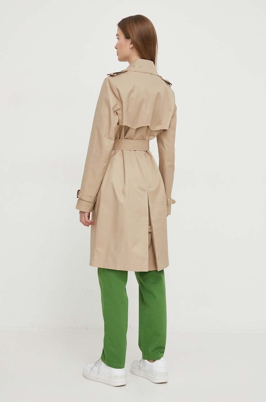 Odzież Lauren Ralph Lauren płaszcz 297936856 beżowy