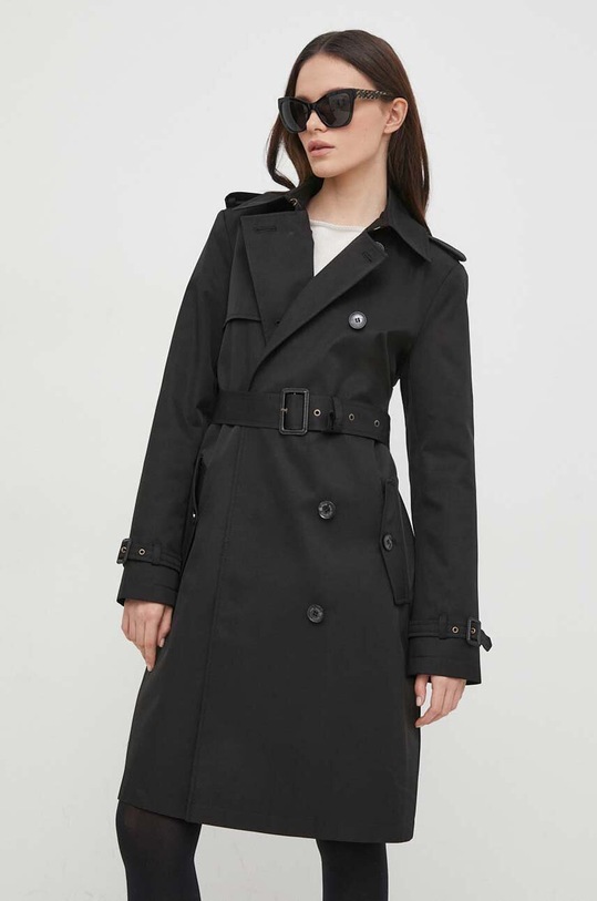 Lauren Ralph Lauren płaszcz nieocieplane czarny 297936856