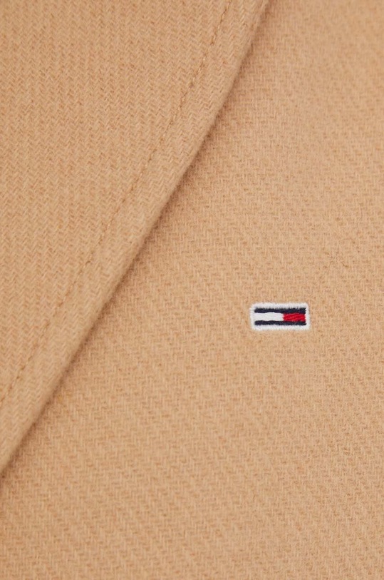 Kabát s prímesou vlny Tommy Jeans DW0DW17232