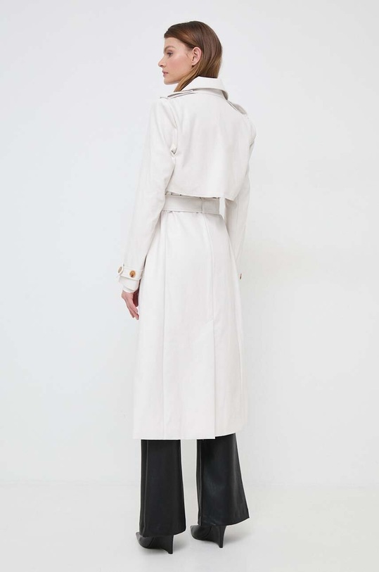 Oblečenie Kabát Bardot VEGAN LEATHER 59094JB.IVORY béžová