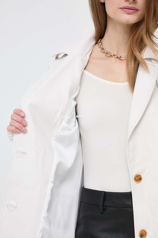 Kabát Bardot VEGAN LEATHER 59094JB.IVORY