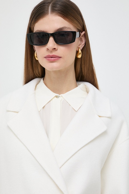 Twinset płaszcz wełniany 241TP2013 beżowy