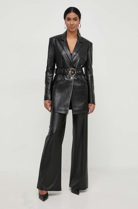 Patrizia Pepe płaszcz 8S0480.E005 czarny AA00