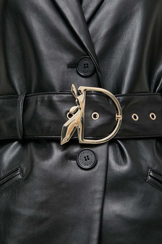 Patrizia Pepe płaszcz 8S0480.E005 czarny