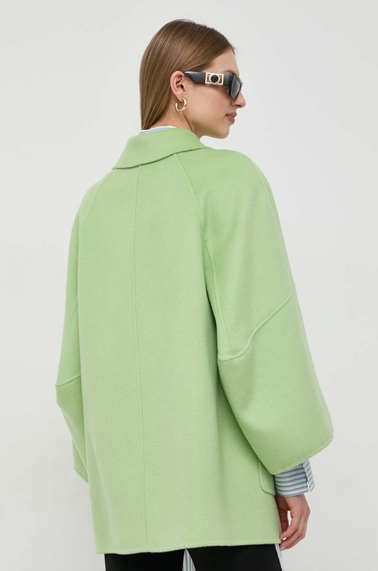 Odzież Luisa Spagnoli płaszcz wełniany 540678 zielony