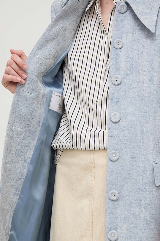 Kabát s lněnou směsí Tiger Of Sweden Alaria S72199001