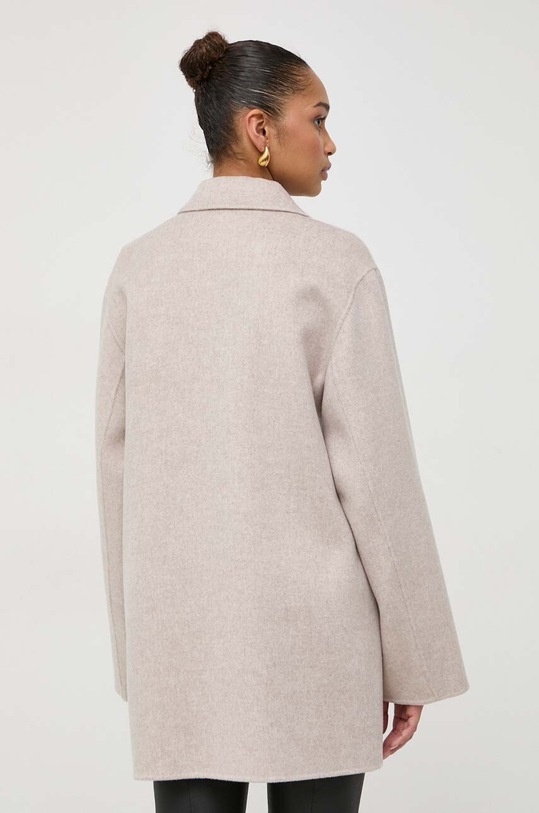 Odzież Ivy Oak płaszcz wełniany IO111082 beżowy