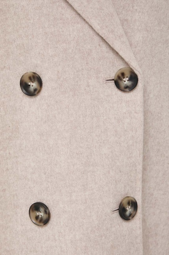 Ivy Oak płaszcz wełniany IO111082 beżowy