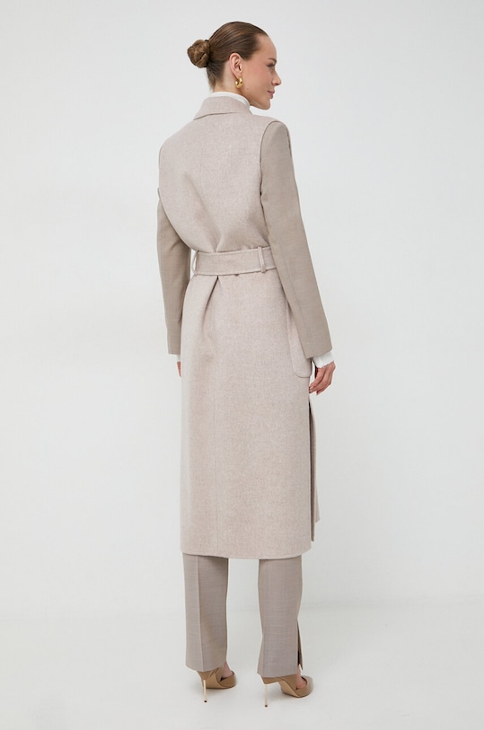 Oblečenie Vlnená vesta Ivy Oak IO111126 béžová