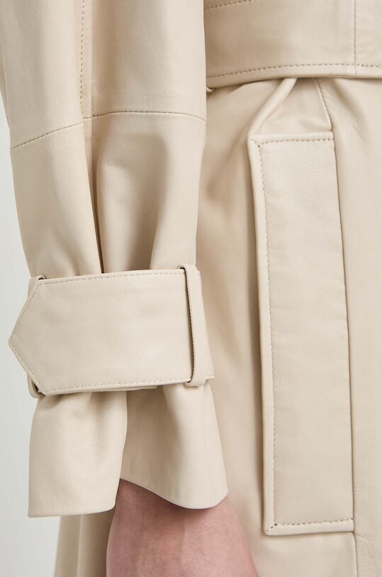 Kožený kabát Ivy Oak IO118021