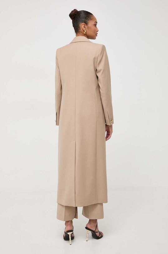 Ruházat Ivy Oak kabát gyapjú keverékből IO119088 bézs