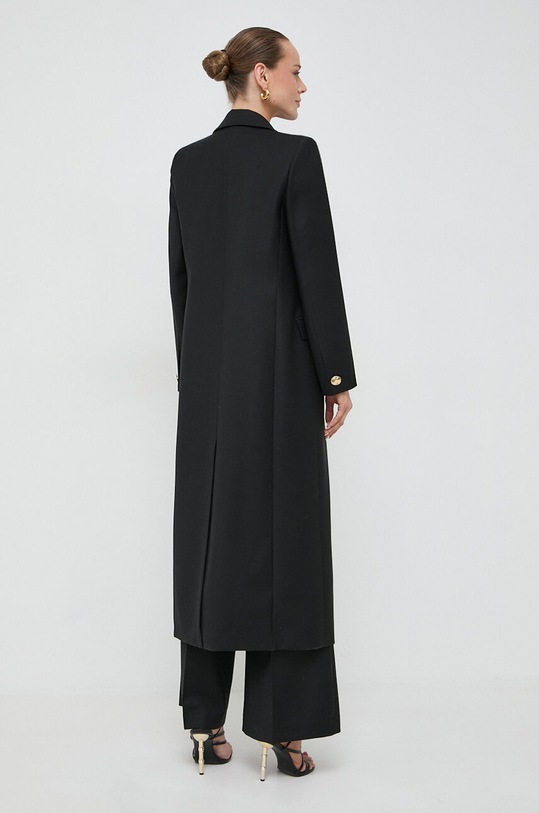 Odjeća Kaput s primjesom vune Ivy Oak IO119088 crna