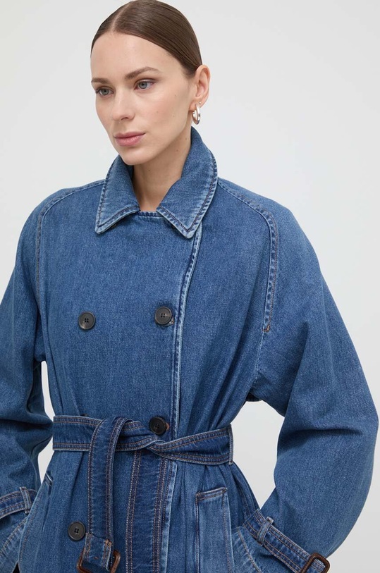 Baloner od trapera Weekend Max Mara 2415011041600 mornarsko plava