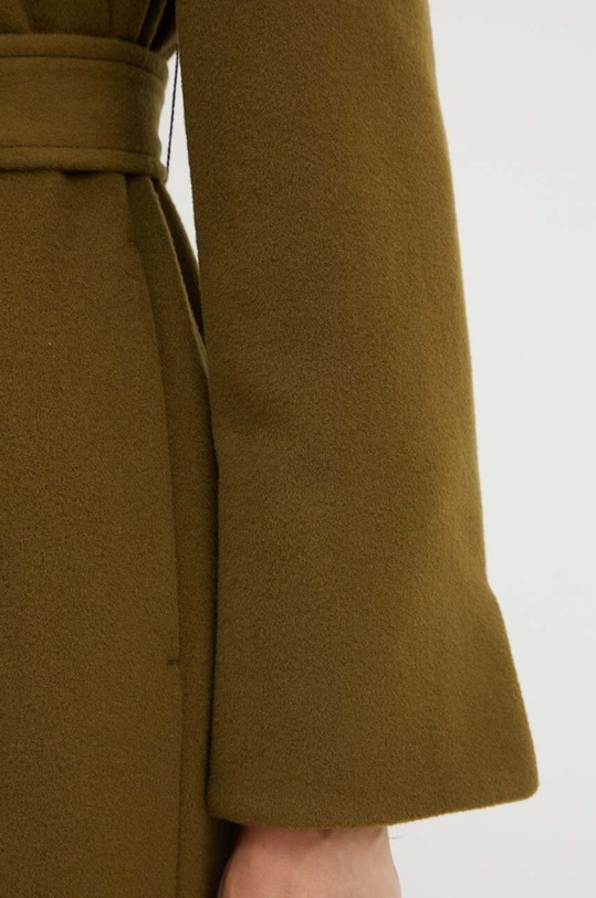 Vlnený kabát MAX&Co. 2416011011200 zelená