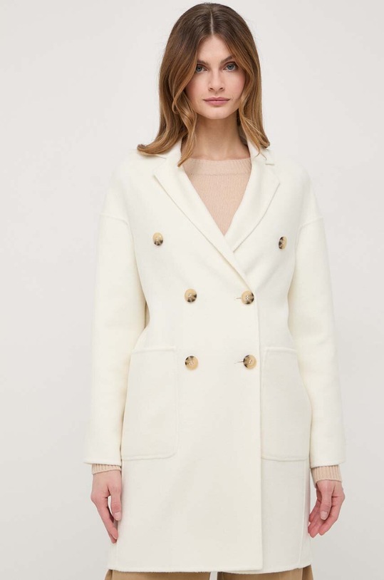 MAX&Co. płaszcz wełniany 2416011061200 beżowy SS24