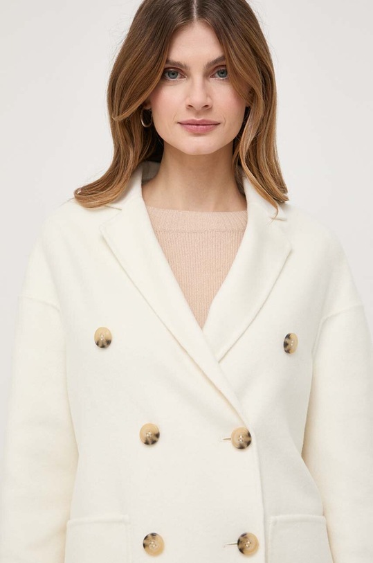 MAX&Co. płaszcz wełniany beżowy 2416011061200