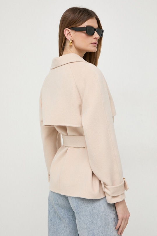 Odzież Liu Jo kurtka wełniana CA4012.T3540 beżowy