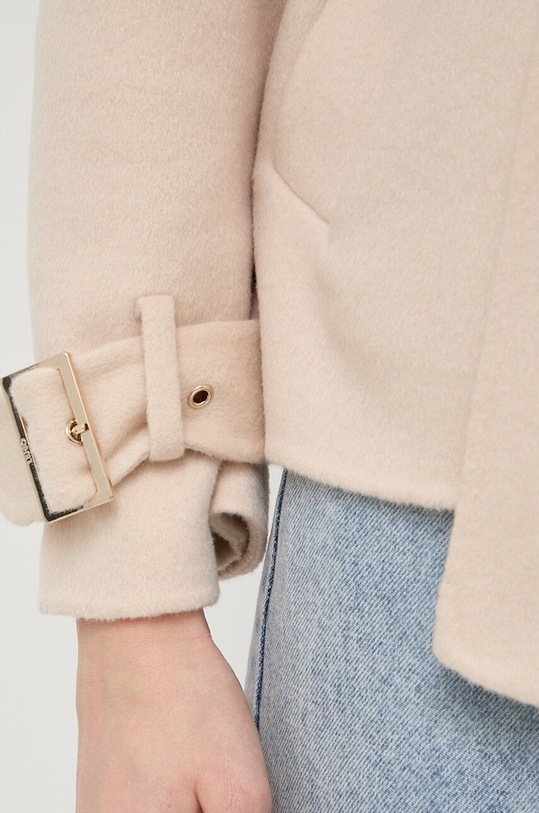 Liu Jo kurtka wełniana CA4012.T3540 beżowy