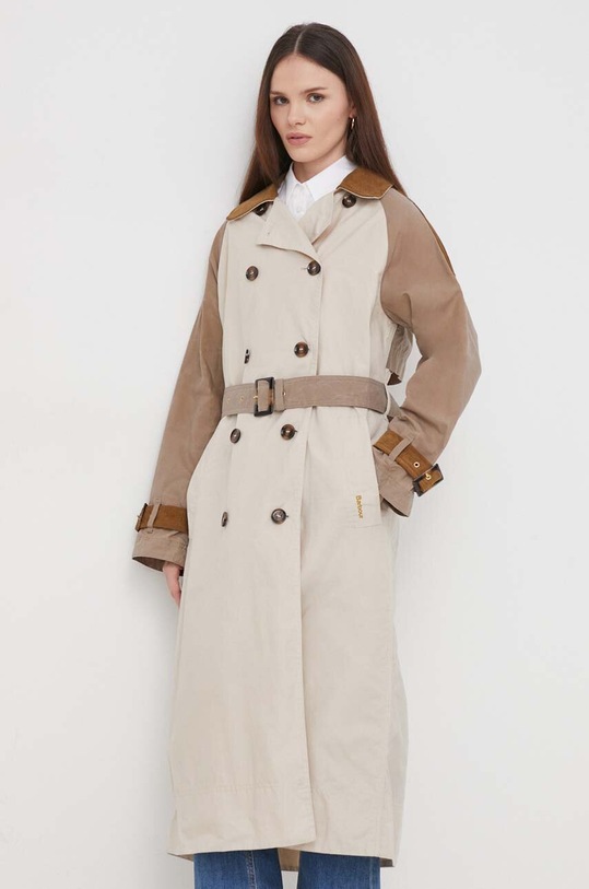 Barbour cappotto in cotone non isolato beige LSP0150