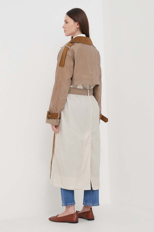 Abbigliamento Barbour cappotto in cotone LSP0150 beige