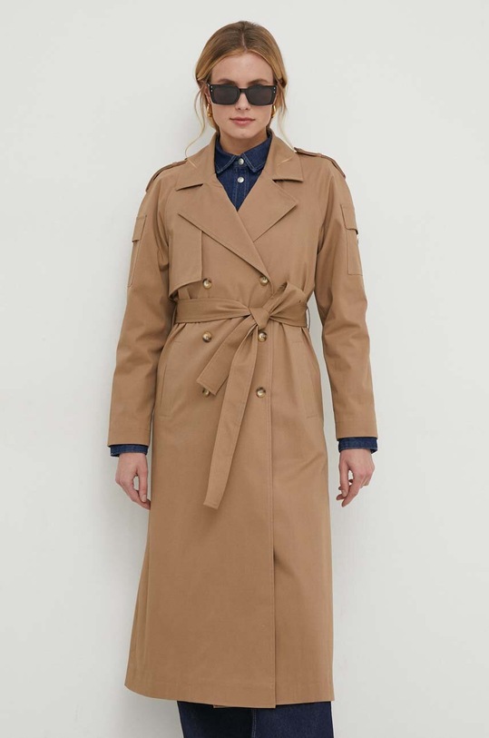 Aeronautica Militare trencz nieocieplane beżowy AB2165DCT3280