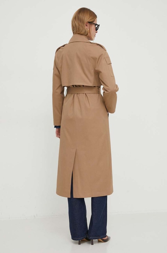 Odzież Aeronautica Militare trencz AB2165DCT3280 beżowy