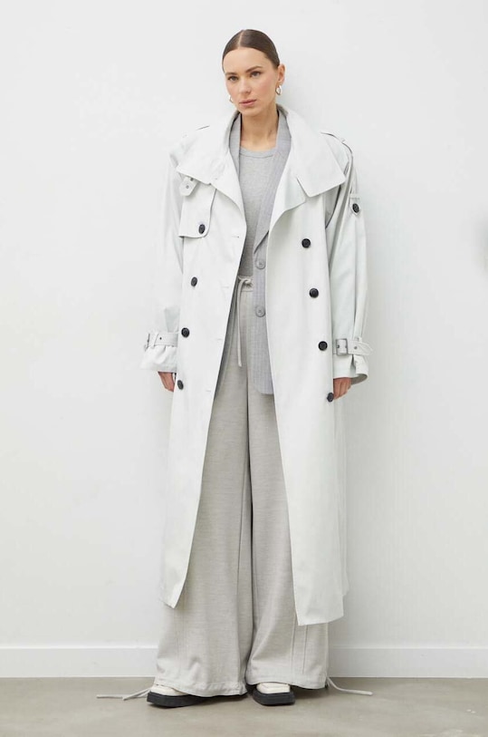 Gestuz trench 10908742 gri AW24